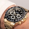 Thumbnail Image 3 of Sekonda Circuit Chronograph Men's Gold Tone Stainless Steel Bracelet Watch