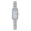 Thumbnail Image 1 of Citizen Eco-Drive Ladies' Blue MOP Rectangle Dial Stainless Steel Bracelet Watch