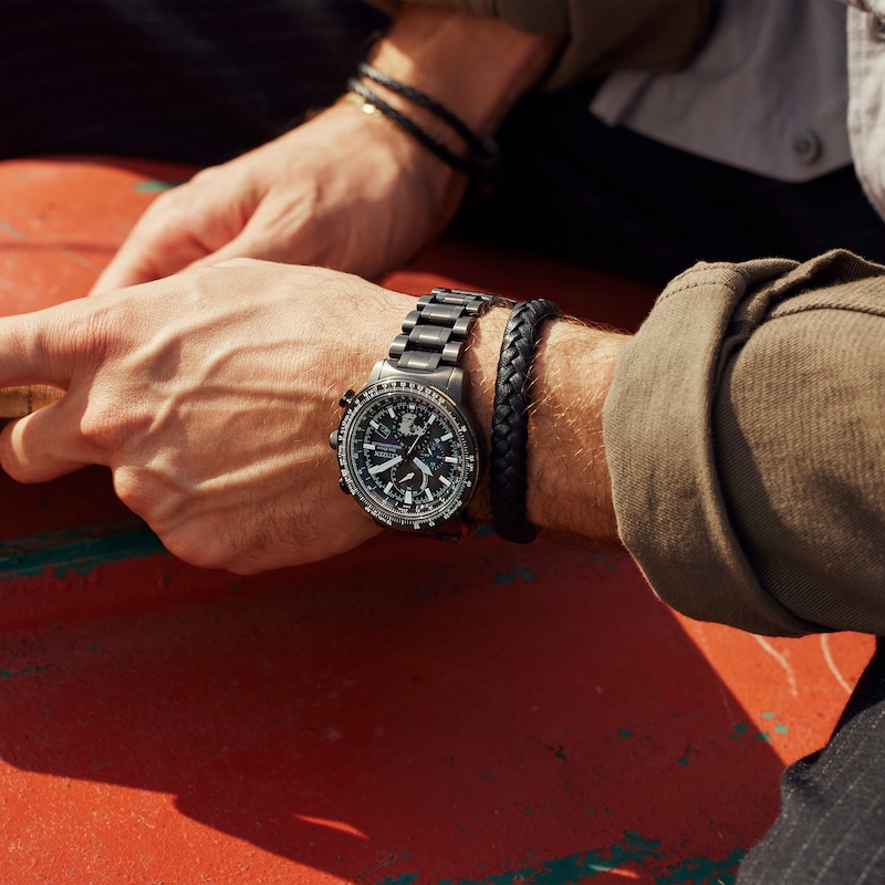 Citizen Eco-Drive Men's Limited Edition Geo Trekker Bracelet Watch