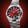 Thumbnail Image 4 of Citizen Automatic Tsuyosa Red Dial Stainless Steel Bracelet Watch