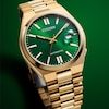 Thumbnail Image 5 of Citizen Automatic Tsuyosa Green Dial Gold Tone Stainless Steel Bracelet Watch