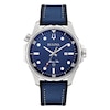 Thumbnail Image 1 of Bulova Marine Star Men's Blue Leather Strap Watch