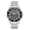 Thumbnail Image 1 of Bulova Marine Star Men's Grey Dial Stainless Steel Bracelet Watch