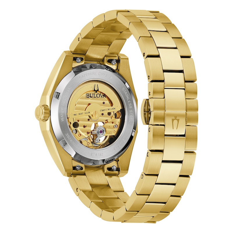 Main Image 3 of Bulova Surveyor Men's Gold Tone Stainless Steel Bracelet Watch