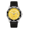 Thumbnail Image 0 of Bulova Marine Star Men's Yellow Dial Black Rubber Strap Watch