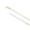 Thumbnail Image 2 of Sterling Silver & 18ct Yellow Gold Plated Vermeil Heart Chain 16+2 Inch Necklace