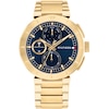 Thumbnail Image 0 of Tommy Hilfiger Men's Blue Dial Gold Tone Bracelet Watch