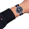 Thumbnail Image 4 of Tommy Hilfiger Men's Blue Tide Ocean Striped Strap Watch