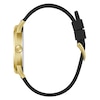 Thumbnail Image 2 of Guess Men's Black & Gold Logo Dial Black Silicone Strap Watch