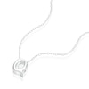 Thumbnail Image 2 of Sterling Silver 'Q' Initial Necklace