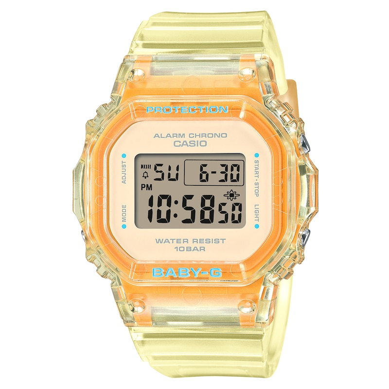 Main Image 1 of Casio Baby-G BGD-565SJ-9ER Ladies' Yellow Strap Watch