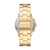 Thumbnail Image 2 of Michael Kors Brynn Ladies' Gold Chronograph Dial Gold Tone Stone Set Bracelet Watch