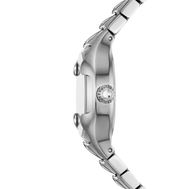Diesel Vert Ladies' Silver Tone Stainless Steel Bracelet Watch