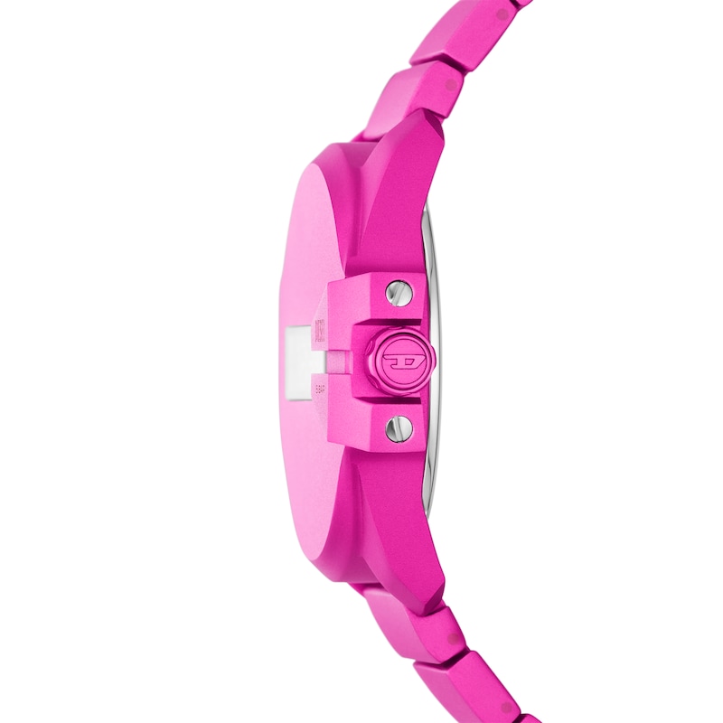 Main Image 2 of Diesel Baby Chief Men's All Pink Digital Dial Bracelet Watch