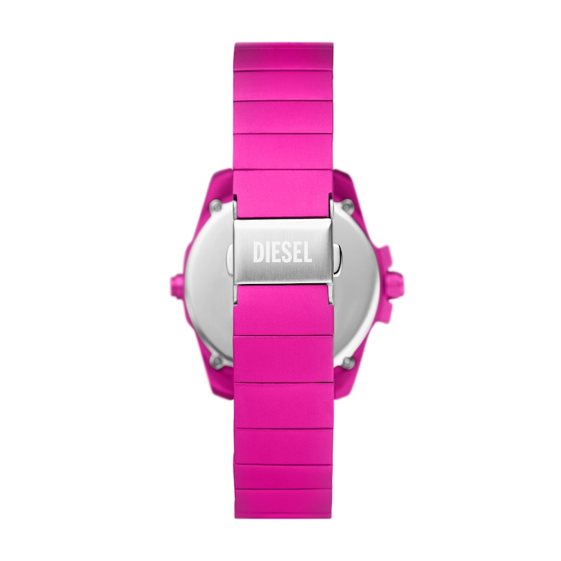 Main Image 3 of Diesel Baby Chief Men's All Pink Digital Dial Bracelet Watch