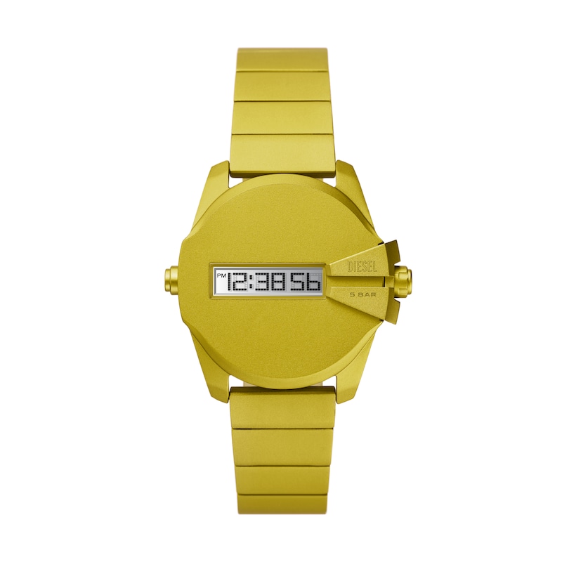 Main Image 1 of Diesel Baby Chief Men's All Yellow Digital Dial Bracelet Watch