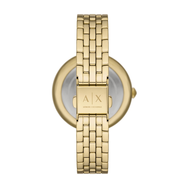 Main Image 2 of Armani Exchange Ladies' Gold Tone Stainless Steel Bracelet Watch