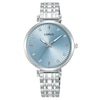 Thumbnail Image 1 of Lorus Signature Ladies' Blue Dial Stainless Steel Bracelet Watch