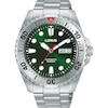 Thumbnail Image 1 of Lorus Automatic Men's Green Dial Stainless Steel Bracelet Watch