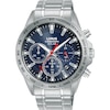 Thumbnail Image 1 of Lorus Solar Men's Chronograph Blue Dial Stainless Steel Bracelet Watch