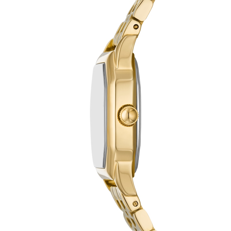 Main Image 2 of Fossil Harlow Ladies' White Dial Gold Tone Stainless Steel Watch