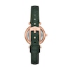 Thumbnail Image 2 of Fossil Carlie Ladies' Green Dial Green Leather Bracelet Watch