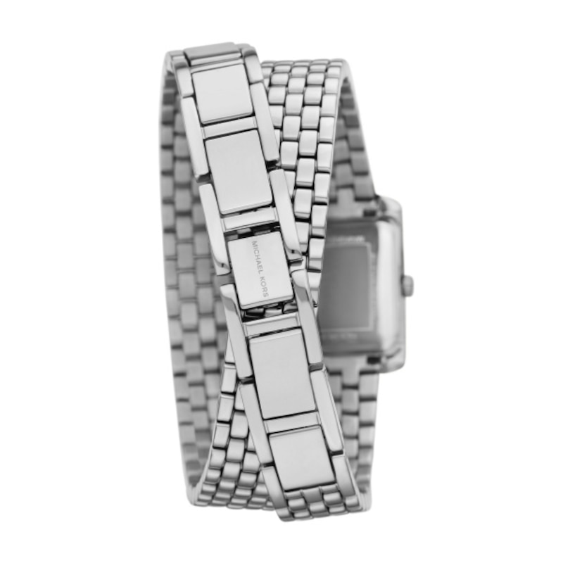 Main Image 2 of Michael Kors Emery Ladies' Stainless Steel Double Wrap Watch