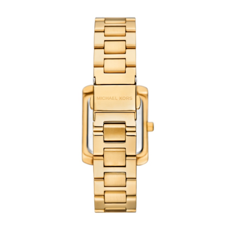 Main Image 2 of Michael Kors Emery Ladies' Gold Tone Stone Set Bracelet, Earrings & Watch Set