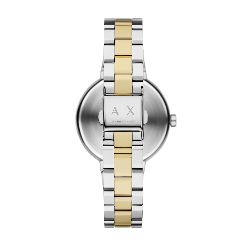 Main Image 2 of Armani Exchange Ladies' Silver Tone Two Tone Bracelet Watch