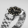 Thumbnail Image 4 of Hamilton Khaki Field Mini Muprh Men's Black Dial Stainless Steel Bracelet Watch