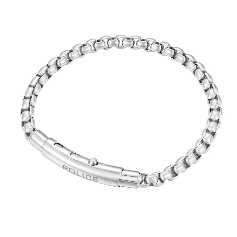 Main Image 2 of Police Fleshy Men's Stainless Steel Shiny Bracelet