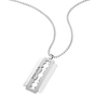 Thumbnail Image 2 of Police Razorblade Men's Stainless Steel Brushed Necklace