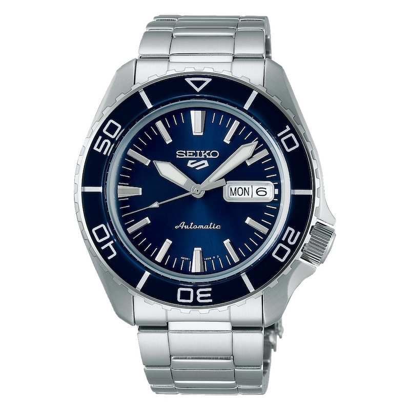 Main Image 1 of Seiko 5 Sports Men's Bluetone Redux Dial Stainless Steel Watch