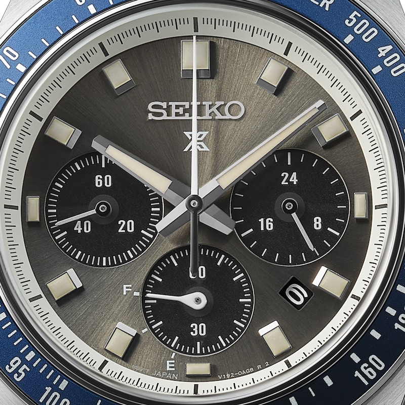 Seiko Prospex 'Grand Touring' Men's Solar Chronograph Bracelet Watch