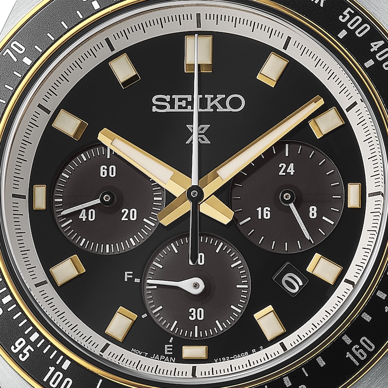 Seiko Prospex 'Circuit Race' Men's Solar Chronograph Bracelet Watch