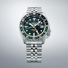 Thumbnail Image 3 of Seiko 5 Sports SKX GMT Men's Bi-Colour Bezel Green Dial Bracelet Watch