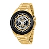 Thumbnail Image 1 of Maserati Traguardo Men's Skeleton Dial Gold Tone Bracelet Watch