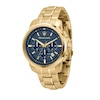 Thumbnail Image 1 of Maserati Successo Men's Blue Dial Gold Tone Bracelet Watch