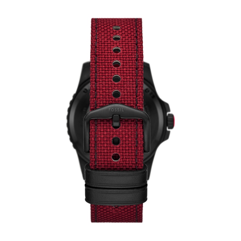 Main Image 3 of Fossil Men's Marvel x Fossil Limited Edition Deadpool Automatic Black Tone Watch