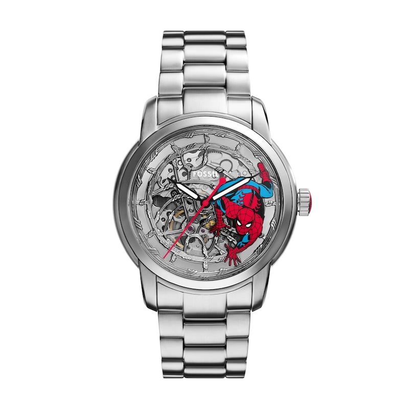 Main Image 1 of Fossil Men's Marvel x Fossil Limited Edition Automatic, Stainless Steel Watch, LE1197SET