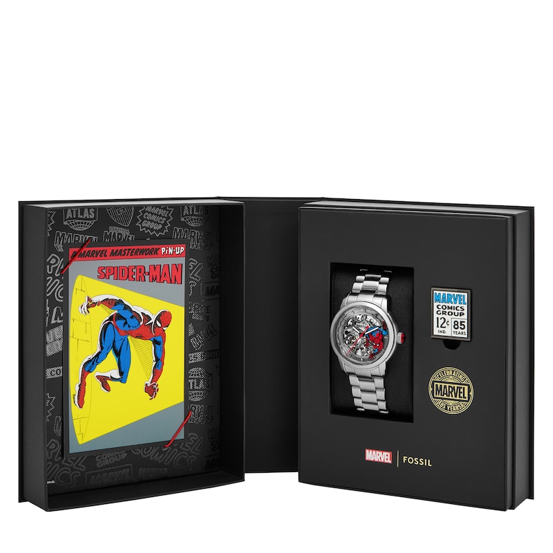 Main Image 5 of Fossil Men's Marvel x Fossil Limited Edition Automatic, Stainless Steel Watch, LE1197SET