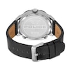 Thumbnail Image 4 of Police Ray Multi Dial Black Leather Strap Watch