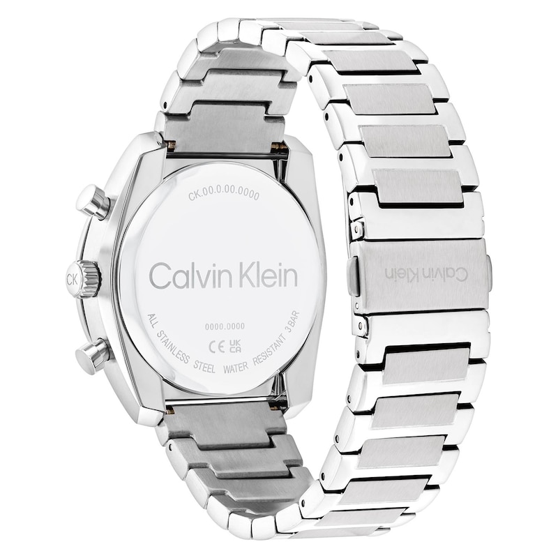 Main Image 3 of Calvin Klein Men's Blue Brushed Dial Stainless Steel Bracelet Watch