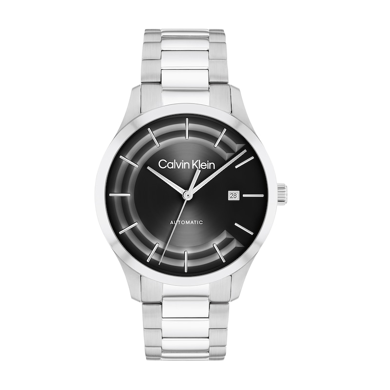 Main Image 1 of Calvin Klein Men's Automatic Black Dial Stainless Steel Watch