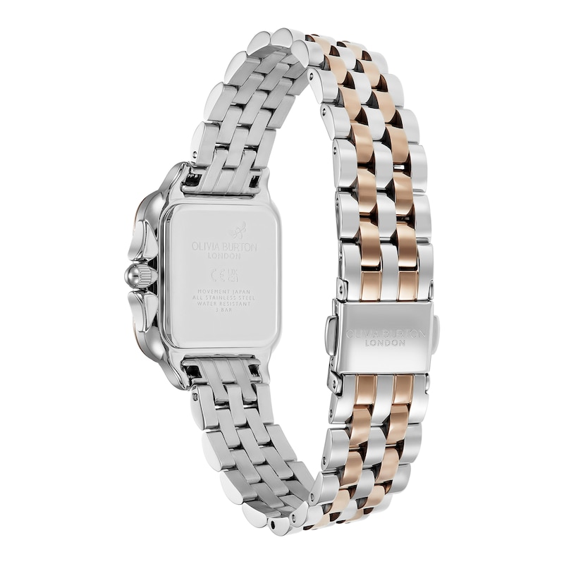 Main Image 5 of Olivia Burton Grosvenor Ladies' White Dial Two Tone Rose Gold Tone Watch