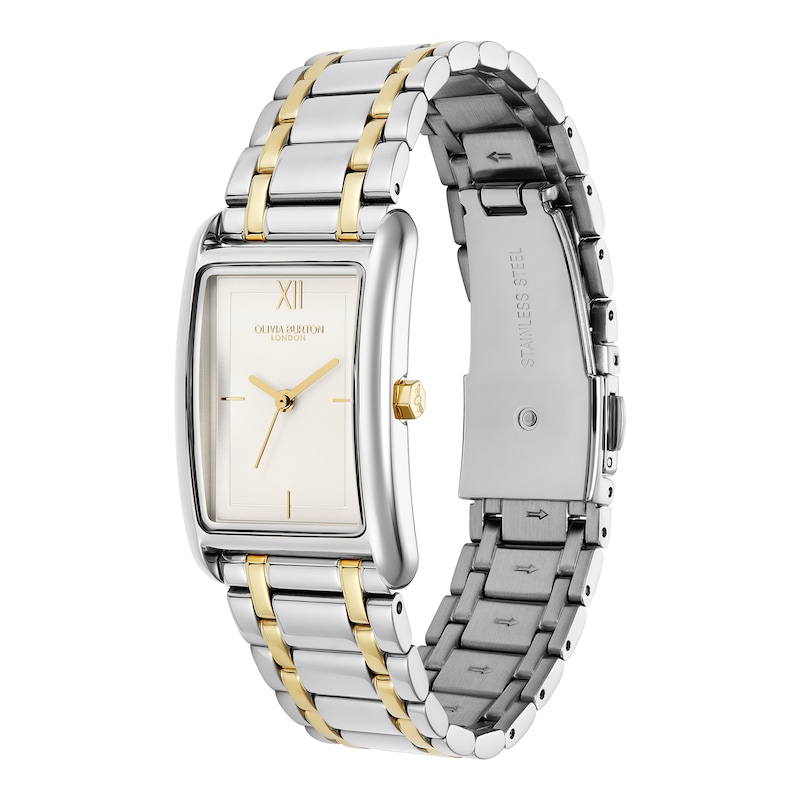 Main Image 2 of Olivia Burton Grove Ladies' White Dial Two Tone Gold Tone Bracelet Watch