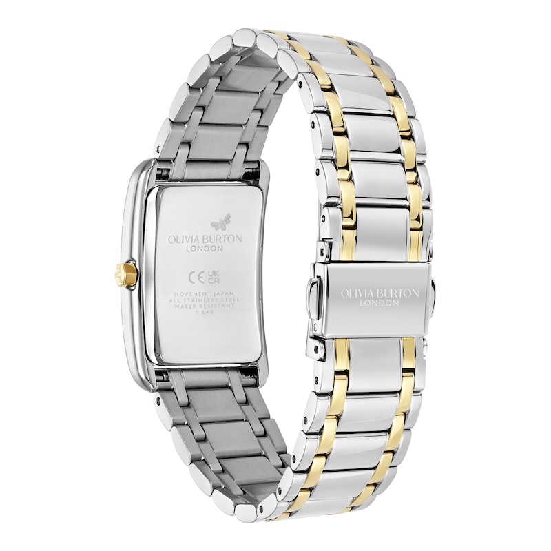 Main Image 5 of Olivia Burton Grove Ladies' White Dial Two Tone Gold Tone Bracelet Watch