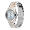 Thumbnail Image 2 of Olivia Burton Ladies' Lustre Stainless Steel & Rose Gold Tone Bracelet Watch