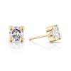 Thumbnail Image 0 of 9ct Yellow Gold Cubic Zirconia Round Cut Stud Earrings