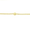 Thumbnail Image 2 of 9ct Yellow Gold Diamond Cut Bead Station Bracelet